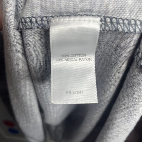 J. Jill Pure Jill Printed Shift Dress Women’s 3X Shadow Print Gray Knit New - Picture 4 of 7